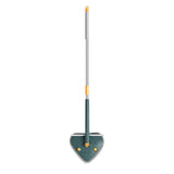 Raspador de trapeador triangular telescópico C-43 de 1,3 m con barra autogiratorio para limpieza doméstica