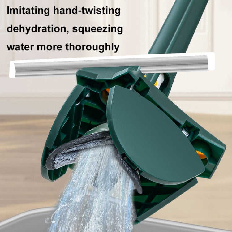 C-43 1.3m Scraper Bar Self-Twisting Water Telescopic Triangle Mop Household Cleaning Tools