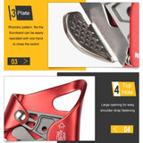 Ascensor de escalada para exteriores XINDA TP-XS04 - Ascensor de cuerda de seguridad para exploración de cuevas y equipo de protección