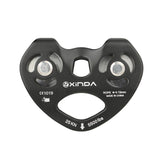 XINDA XD-Q9676 Outdoor Crossing Slip Rope Transportation Double Axle Double Pulley