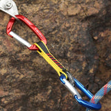 XINDA XD-CP05/06 Outdoor Mountaineering Climbing Straight Door Curved Door Fast Hanging Safety Buckle Flat Belt