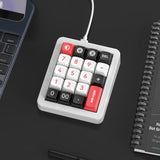 Teclado mecánico para juegos MKESPN K812 GASKET de aleación de aluminio RGB con intercambio en caliente - Diseño mini con cable personalizado