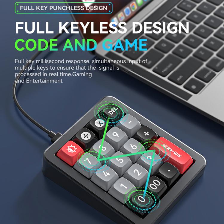 MKESPN K812 GASKET Aluminum Alloy RGB Hot-Swap Customized Wired Mini Mechanical Gaming Keyboard - LYDARZ