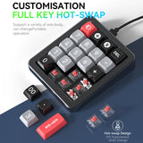 MKESPN K812 RGB Hot-Swap Mini Mechanical Gaming Keyboard