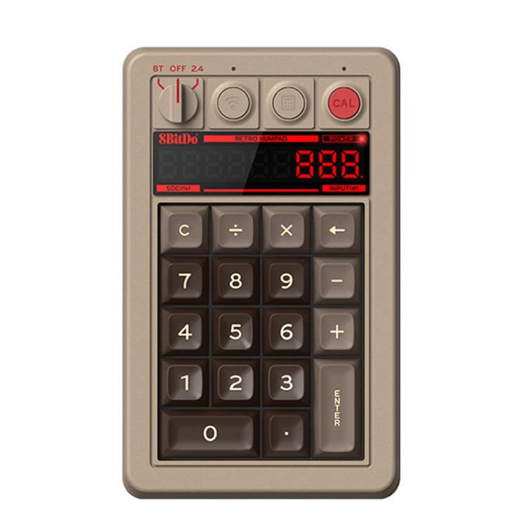 8BitDo Retro18 Tri-Mode-Verbindung Computer Mechanische Zifferntastatur Zähler 2 in 1