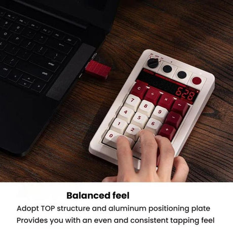 8BitDo Retro18 Tri-mode Connection Computer Mechanical Numeric Keyboard - LYDARZ