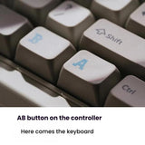 8BitDo Retro87 M Mechanical Keyboard Vintage Wireless Bluetooth / 2.4G / Wired Triple Mode Connection Keyboard - LYDARZ