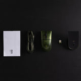 8BitDo Retro R8 Green Translucent Wireless Mouse With Charging Base - LYDARZ
