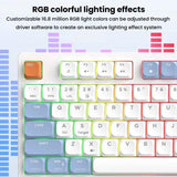 Ajaz AKP815: RGB Mechanical Keyboard w/ LCD & Custom Drivers