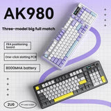 Ajazz AK980: Tri-Mode 98-Key RGB Wireless Gaming Keyboard