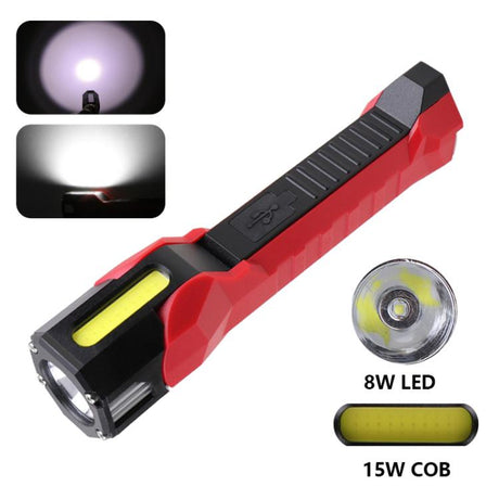 Magnet-Hook COB Rotating Strong Light Emergency Work Light - LYDARZ