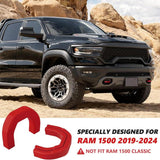 Cubierta de gancho delantero para remolque de Dodge RAM 1500