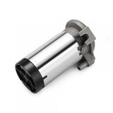 Compresor de aire para coche de 12 V - Bocina eléctrica plateada para vehículos