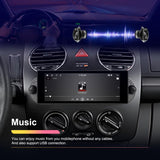 Reproductor Android para Volkswagen Beetle 2002-2010, pantalla horizontal de 6,86 pulgadas, 2+64 GB, estándar, estándar + AHD + micrófono