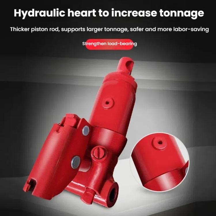 Horizontal Hydraulic Car Jack - Manual Tire Change Lifting Tool