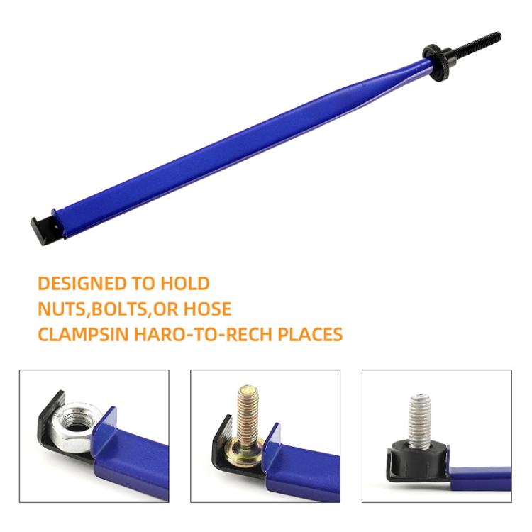 Multifunctional Pipe and Hose Clamp Tool for Fixing Nuts and Bolts with Clamping Extension Wrench
