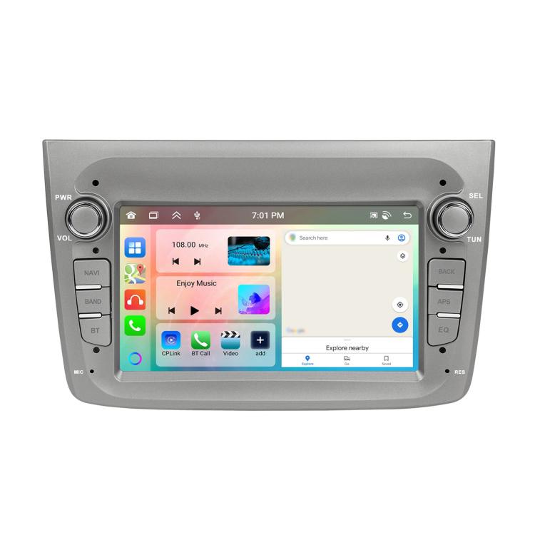 Para Alfa Romeo MITO 2008-2016, pantalla horizontal de 7 pulgadas, Android 15, Carplay, control central integrado, 4+64 GB, 2+64 GB