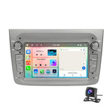 Para Alfa Romeo MITO 2008-2016, pantalla horizontal de 7 pulgadas, Android 15, Carplay, control central integrado, 4+64 GB, 2+64 GB