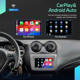 For Alfa Romeo MITO 2008-2016 7 inch Horizontal Screen Android 15 Carplay Car Center Control Integrated Machine, 4+64G, 2+64G