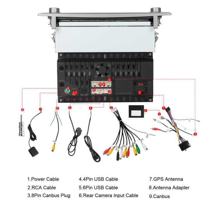 Para Alfa Romeo MITO 2008-2016, pantalla horizontal de 7 pulgadas, Android 15, Carplay, control central integrado, 4+64 GB, 2+64 GB