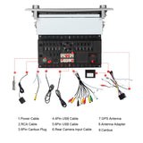 Para Alfa Romeo MITO 2008-2016, pantalla horizontal de 7 pulgadas, Android 15, Carplay, control central integrado, 4+64 GB, 2+64 GB