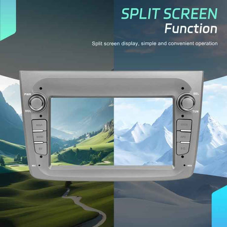 For Alfa Romeo MITO 2008-2016 7 inch Horizontal Screen Android 15 Carplay Car Center Control Integrated Machine, 4+64G, 2+64G