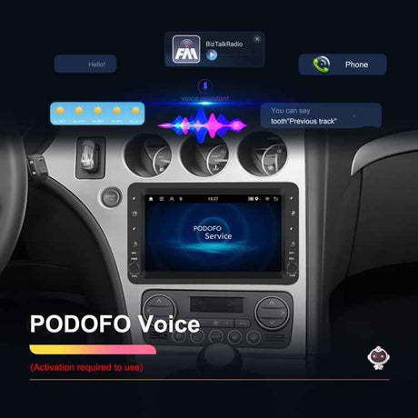 For Alfa Romeo 159 7 inch Horizontal Screen Carplay Car Navigation Center Control Integrated Machine, 2+64G, 4+64G