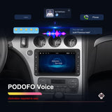 Para Alfa Romeo 159, pantalla horizontal de 7 pulgadas, Carplay, sistema de navegación central, control integrado, 2+64 GB, 4+64 GB