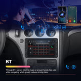Para Alfa Romeo 159, pantalla horizontal de 7 pulgadas, Carplay, sistema de navegación central, control integrado, 2+64 GB, 4+64 GB