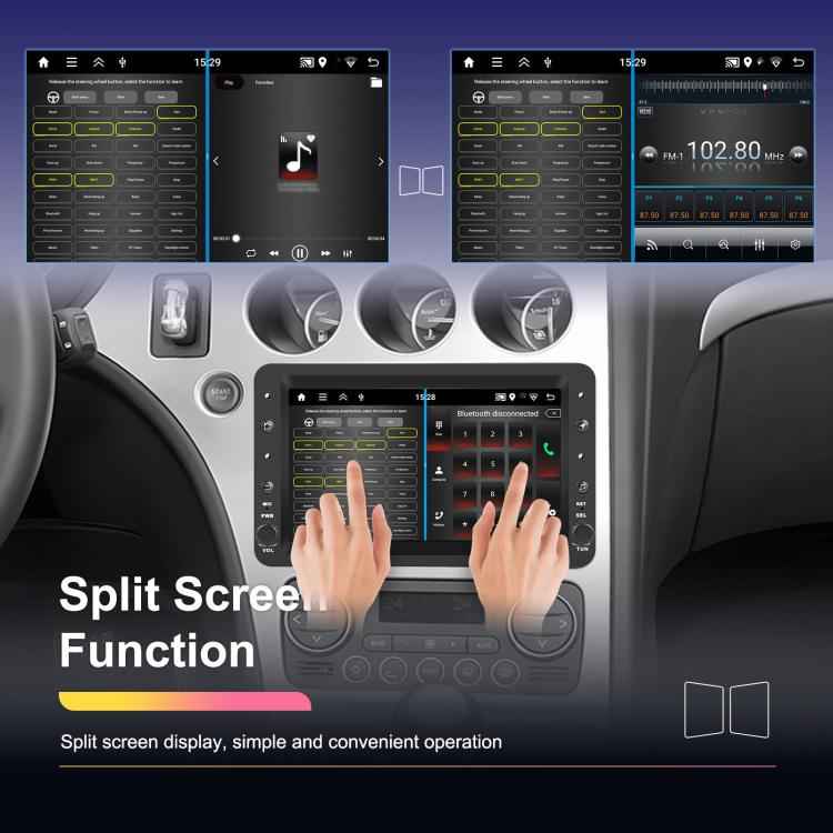 For Alfa Romeo 159 7 inch Horizontal Screen Carplay Car Navigation Center Control Integrated Machine, 2+64G, 4+64G