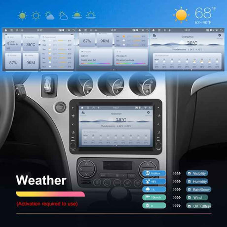 For Alfa Romeo 159 7 inch Horizontal Screen Carplay Car Navigation Center Control Integrated Machine, 2+64G, 4+64G