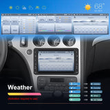 Para Alfa Romeo 159, pantalla horizontal de 7 pulgadas, Carplay, sistema de navegación central, control integrado, 2+64 GB, 4+64 GB