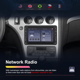 Para Alfa Romeo 159, pantalla horizontal de 7 pulgadas, Carplay, sistema de navegación central, control integrado, 2+64 GB, 4+64 GB