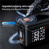Portable Wireless Car Air Pump with Digital Display - SUITU ST-9648B