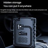 SUITU ST-929ASX Car Air Pump - Wired High-Pressure Digital Display Portable Air Compressor