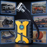 SUITU ST-929ASX Car Air Pump - Wired High-Pressure Digital Display Portable Air Compressor