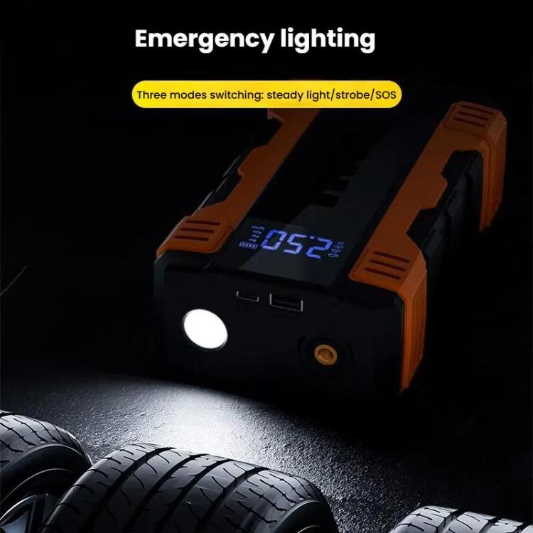 Arrancador de emergencia para coche SUITU ST-9645: arrancador universal para un rápido aumento de potencia del vehículo.
