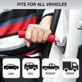 Car Handle Assist Device For Elderly People Getting Out Of  A Car With Cane