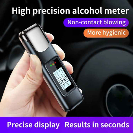 High-Precision Alcohol Tester Breathalyzer For Drunk Driving Detection