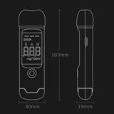 Breath-Type Traffic High-Precision Alcohol Tester Drunk Driving Detection Instrument