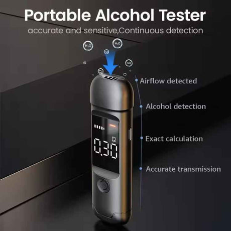 Breath-Type Traffic High-Precision Alcohol Tester Drunk Driving Detection Instrument