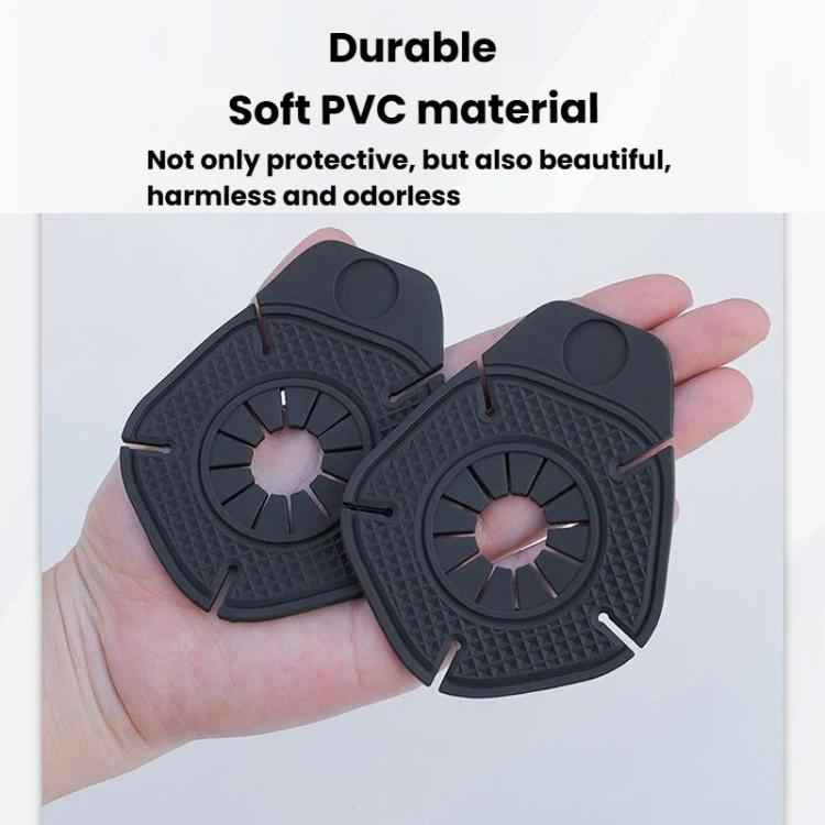 10pcs Car Wiper Hole Protective Cover Wiper Dust-Proof Leak-Proof Plug Protective Silicone Pad