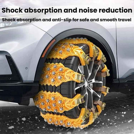 ML-1287 Universal Car Track-Type Anti-Skid Chains Off-Road Vehicle Tire Ice Breaking Chains
