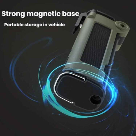 SB-2026 Car Window Breaking Safety Hammer Multi-Functional Emergency Light & Seatbelt Cutter Escape Tool