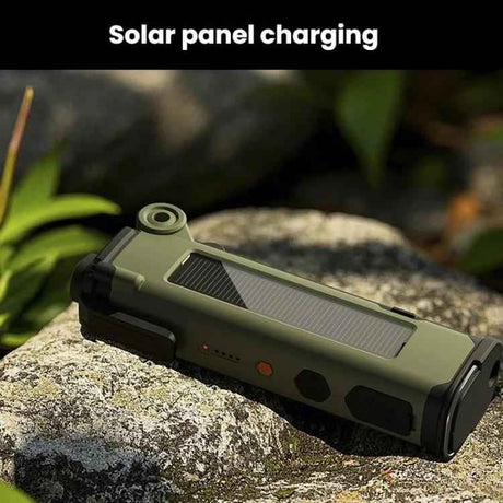 SB-2026 Car Window Breaking Safety Hammer Multi-Functional Emergency Light & Seatbelt Cutter Escape Tool