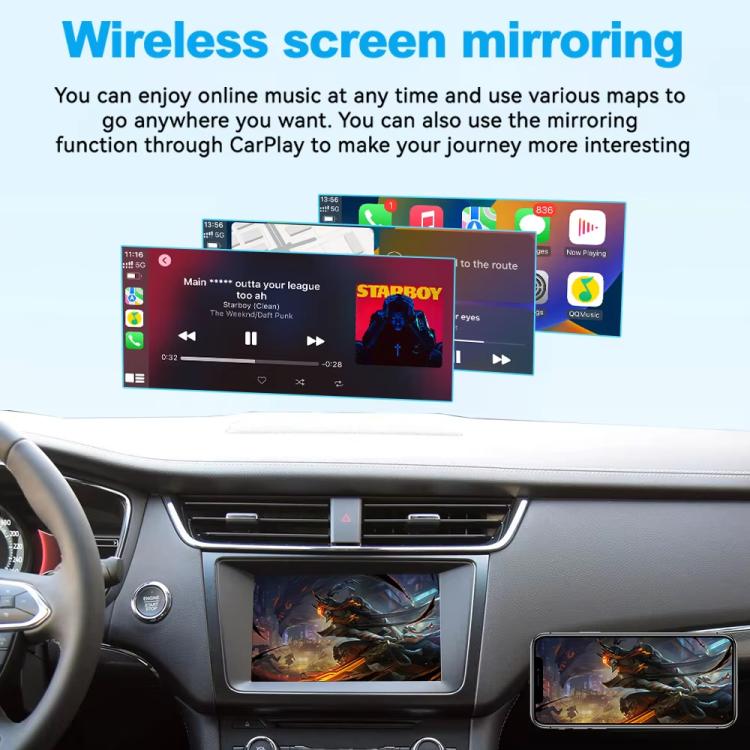Wireless CarPlay Module Decoder For Ford Focus / Mondeo / Taurus / Explore / Escape / Edge 2013-2016, WZFD-1 (SYNC2)