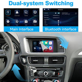 JOYEAUTO WZAU Wireless CarPlay Module Decoder, For Audi A4L/A5/Q5/B8 Without MMI 2010-2016, For Audi A3MMI 2012-2018, 2016-2018 A4/A5/Q2/Q7/B9