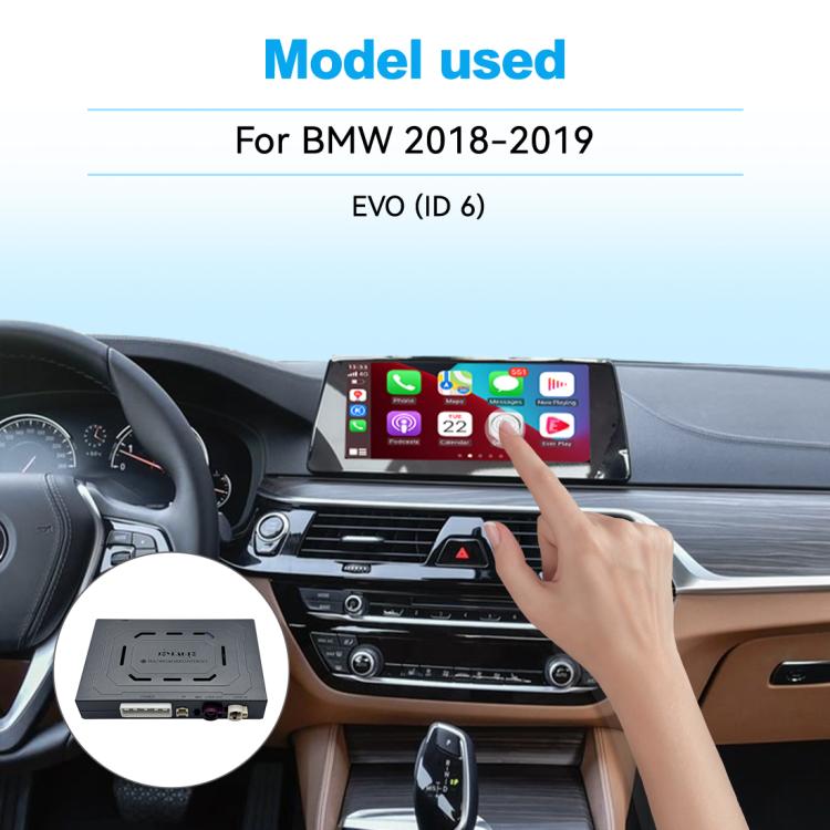 Wireless CarPlay Module Decoder, For BMW 2018-2019 EVO JOYEAUTO WZBM-1, For BMW  (NBT) X1/X3/X4/X5 2013-2017 JOYEAUTO WZBM-2