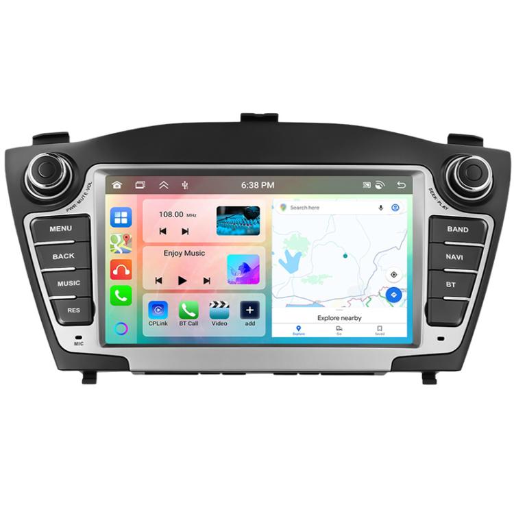For Hyundai IX35 Car Central Control Screen Navigation Bluetooth Player, 4G+64G, 6G+128G