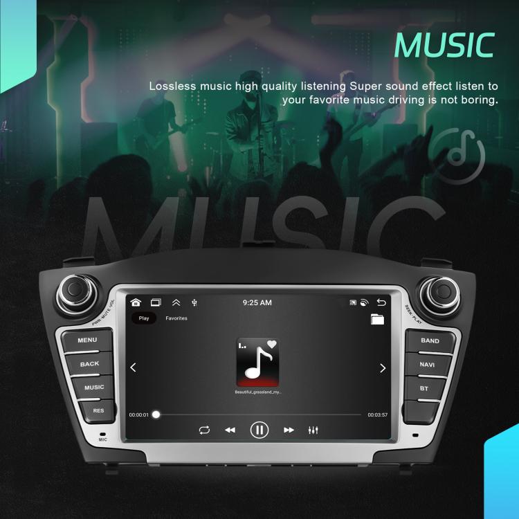For Hyundai IX35 Car Central Control Screen Navigation Bluetooth Player, 4G+64G, 6G+128G